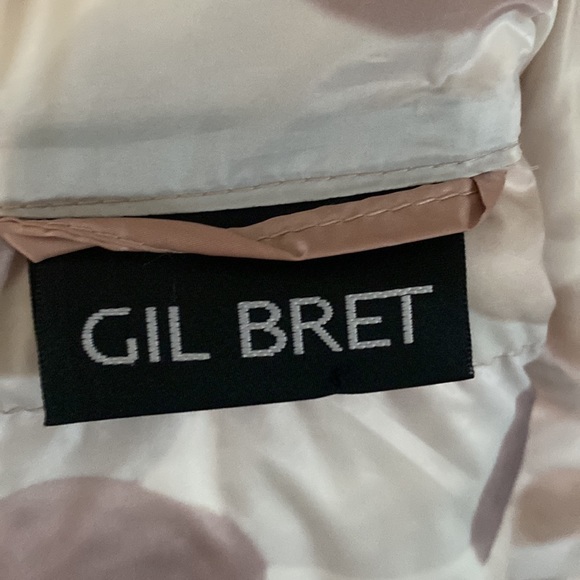 GIL BRET REAL DOWN BUTTON BLUSH PUFFER JACKET 8 EXCELLENT - Picture 9 of 10